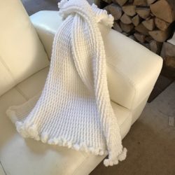 White Baby Blanket