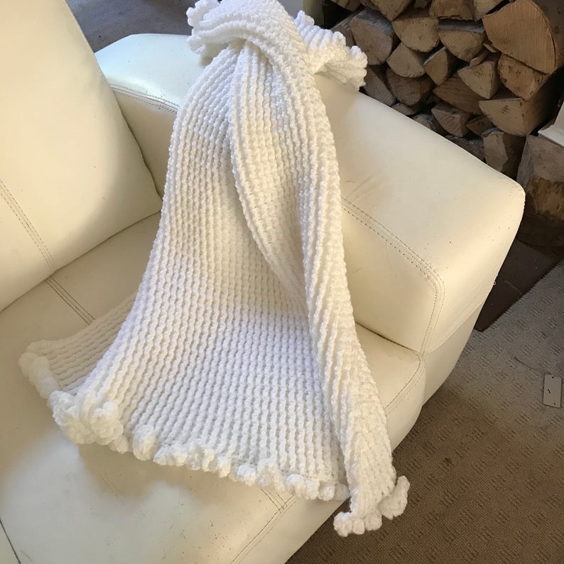 White Baby Blanket